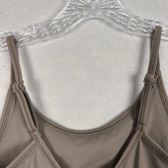 Everlane The Perform Cami Size XXS Sports Bra Camisole Taupe Athletic Crop Top - Picture 7 of 9